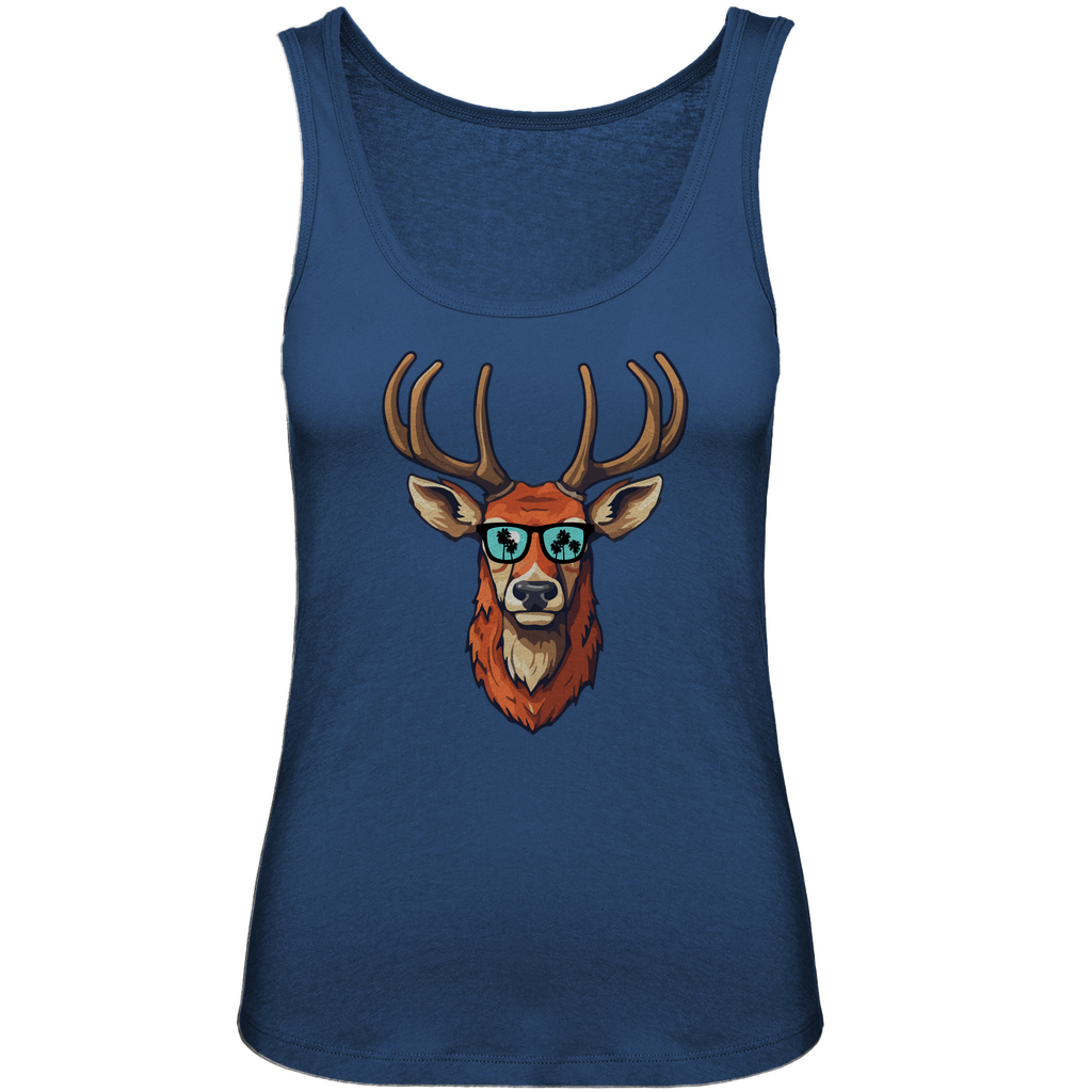 #001 Hirsch, Damen Premium Organic Tank Top