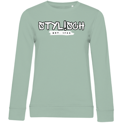 #002 STYLISCH, Damen Premium Bio Sweatshirt