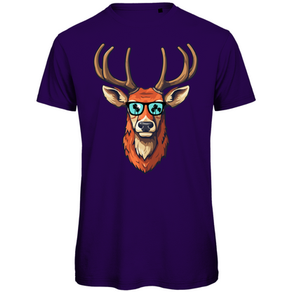 #001 Hirsch, Herren Premium Bio T-Shirt