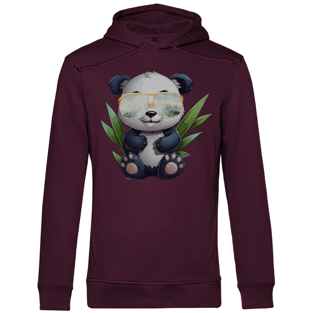 #001 Panda, Herren Premium Bio Hoodie