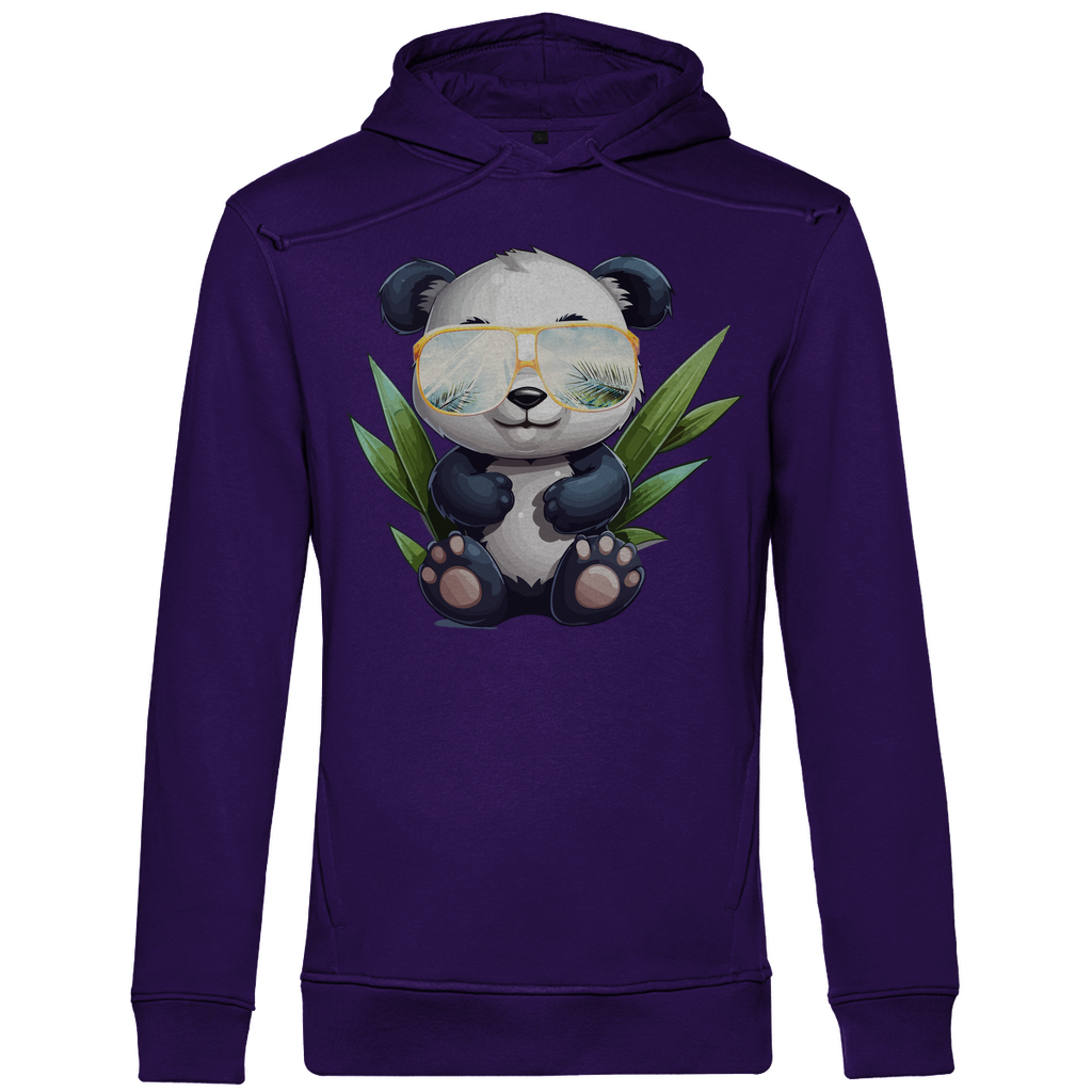 #001 Panda, Herren Premium Bio Hoodie