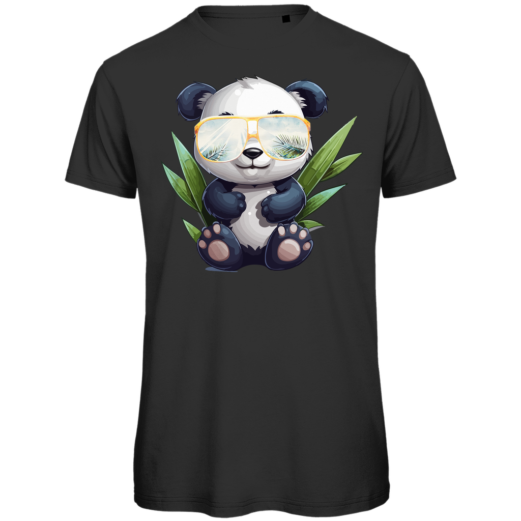 #001 Panda, Herren Premium Bio T-Shirt