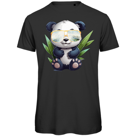 #001 Panda, Herren Premium Bio T-Shirt