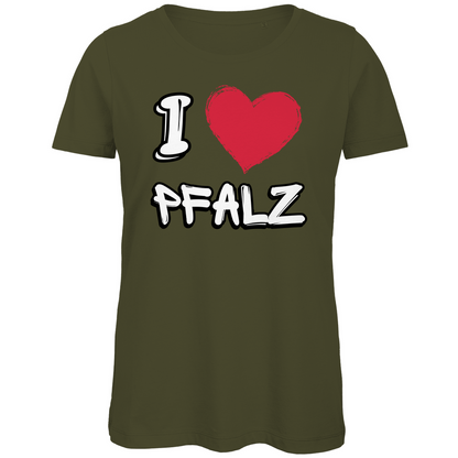 #001 Pfalz, Damen Premium Bio T-Shirt