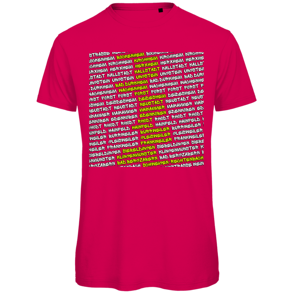 #002 Weinstraße, Herren Premium Bio T-Shirt