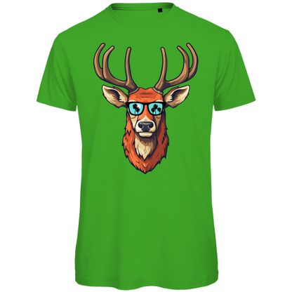 #001 Hirsch, Herren Premium Bio T-Shirt