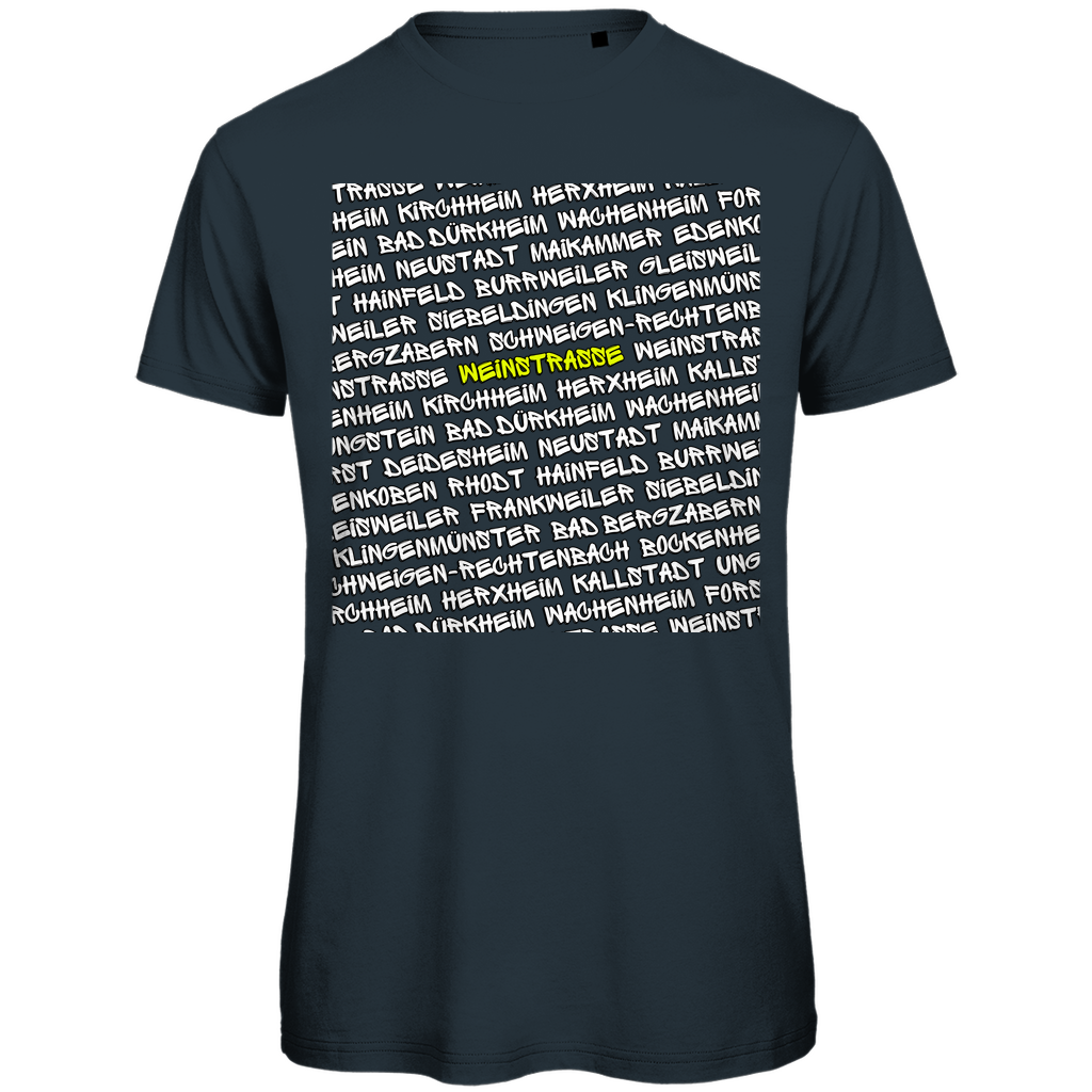 #001 Weinstraße, Herren Premium Bio T-Shirt
