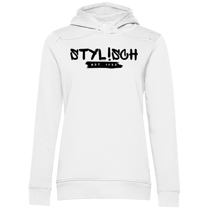 #001 STYLISCH, Damen Premium Bio Hoodie