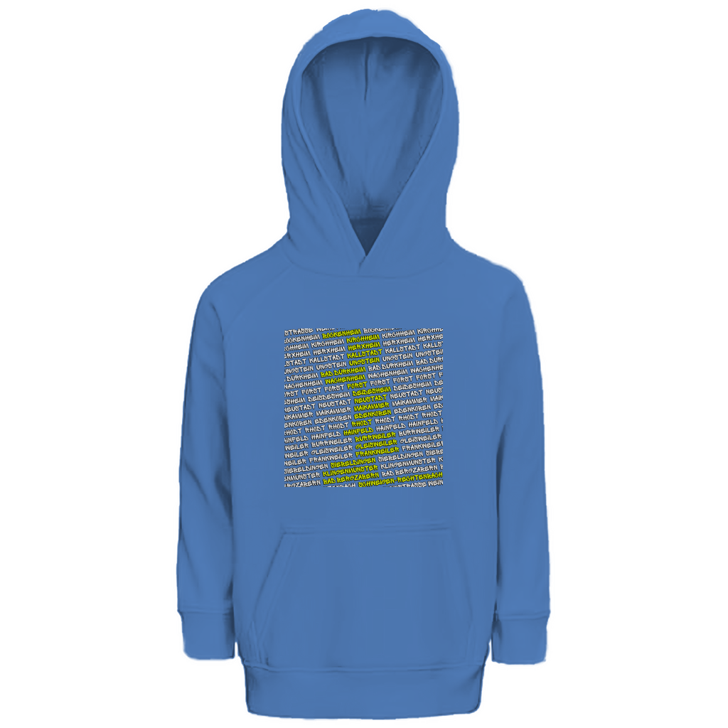 #002 Weinstraße, Kinder Premium Bio Hoodie