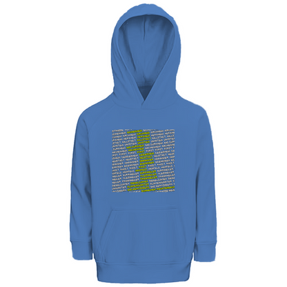#002 Weinstraße, Kinder Premium Bio Hoodie