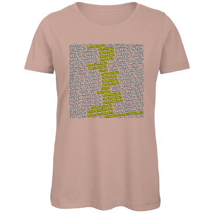 #002 Weinstraße, Damen Premium Bio T-Shirt