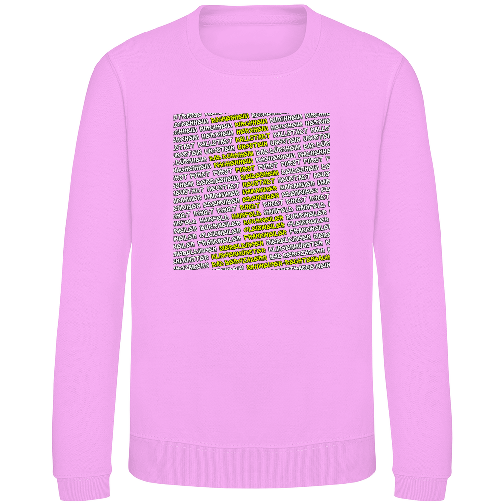 #002 Weinstraße, Kinder Sweatshirt