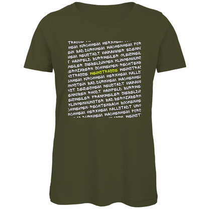 #001 Weinstraße, Damen Premium Bio T-Shirt