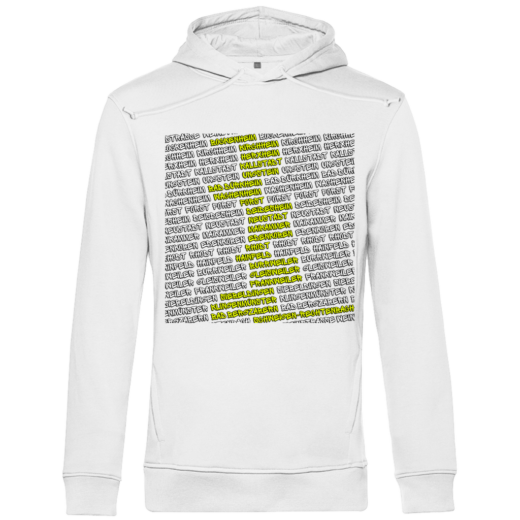 #002 Weinstraße, Herren Premium Bio Hoodie