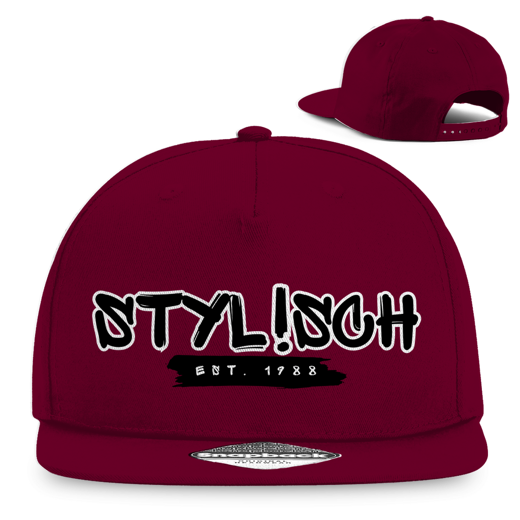 #001 STYLISCH, Snapback Rapper Cap