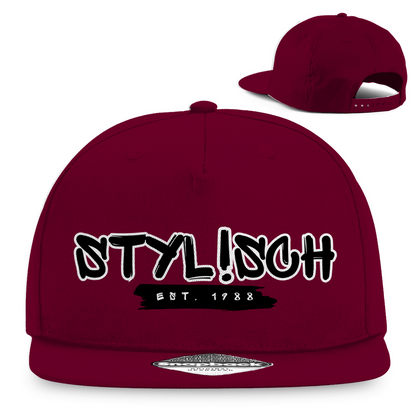 #001 STYLISCH, Snapback Rapper Cap