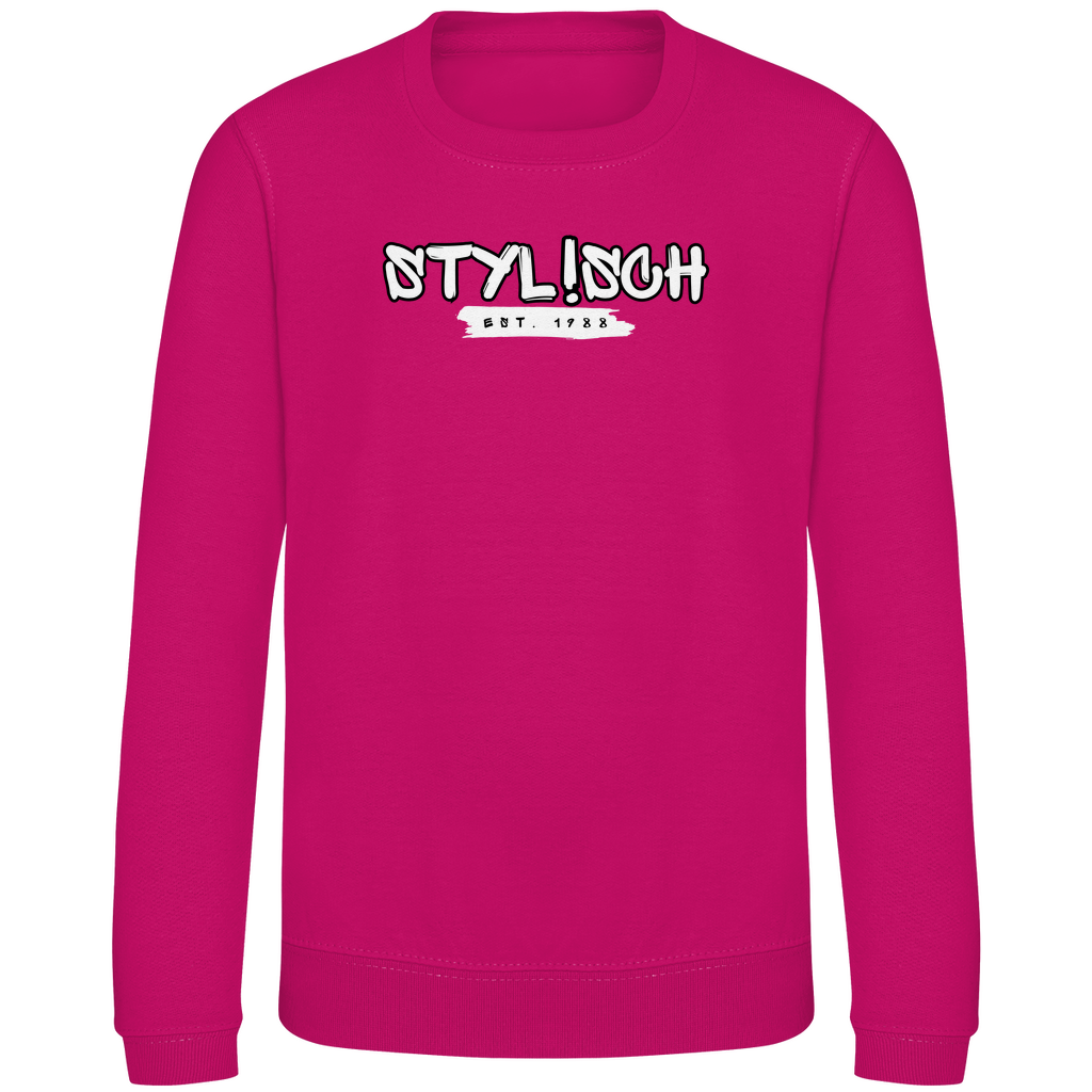 #002 STYLISCH, Kinder Premium Bio Sweatshirt