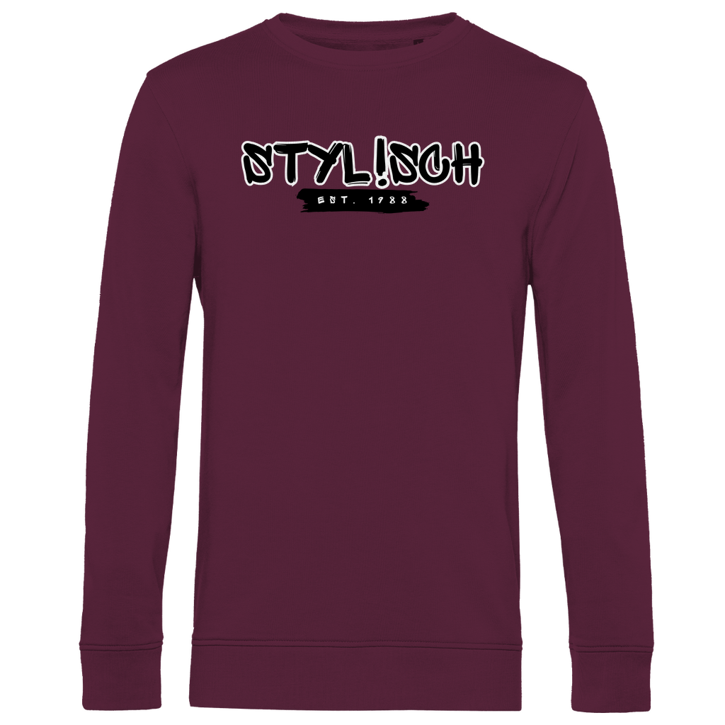 #001 STYLISCH , Herren Premium Bio Sweatshirt