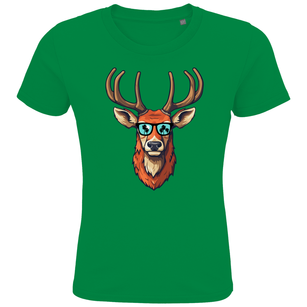 #001 Hirsch, Kids Premium Bio T-Shirt