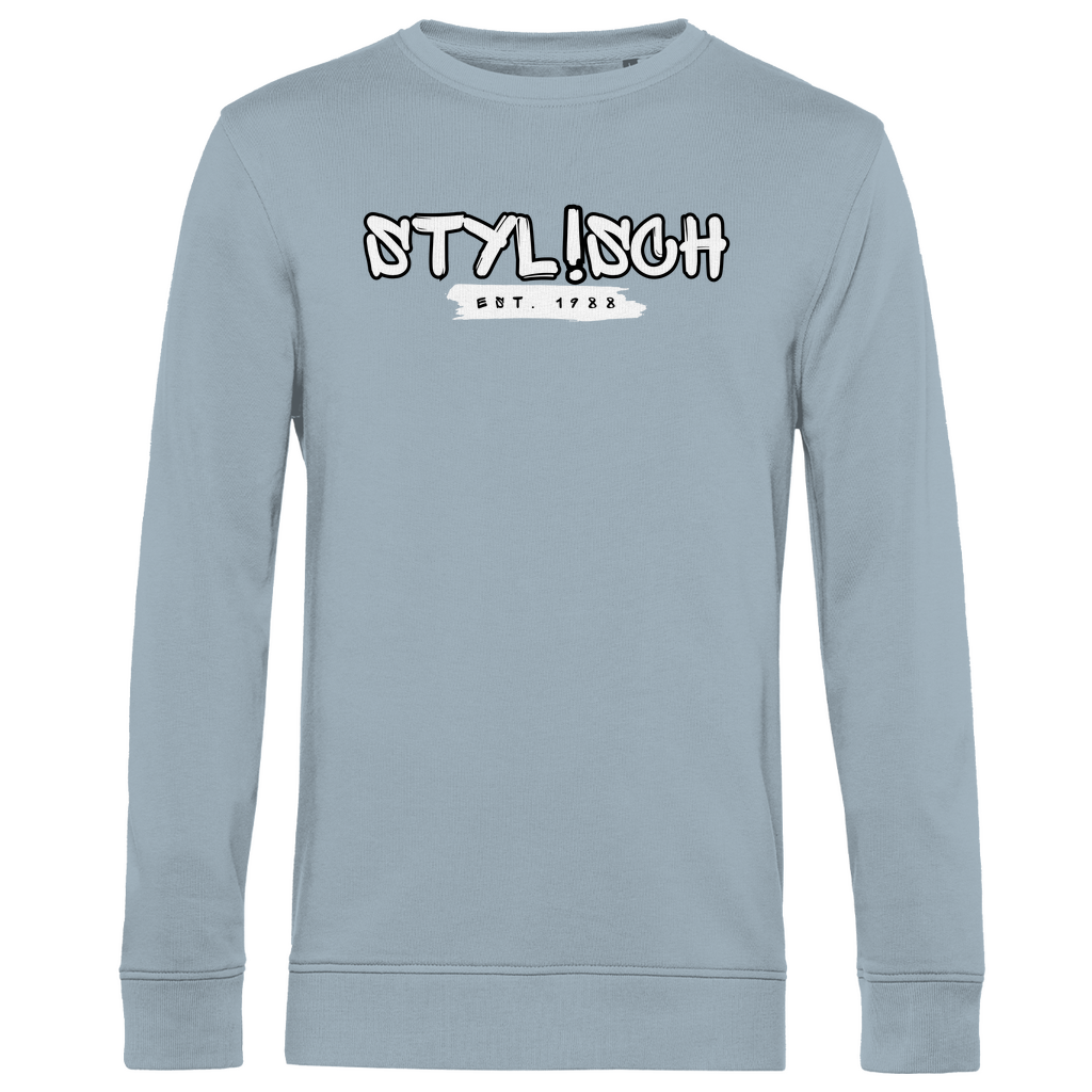 #002 STYLISCH , Herren Premium Bio Sweatshirt