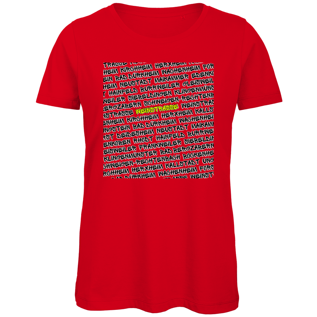 #001 Weinstraße, Damen Premium Bio T-Shirt