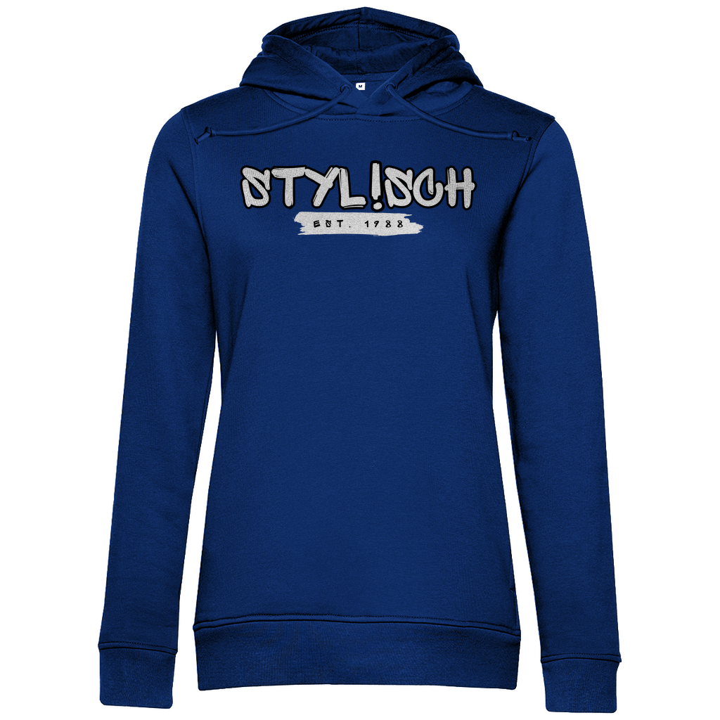 #002 STYLISCH, Damen Premium Bio Hoodie