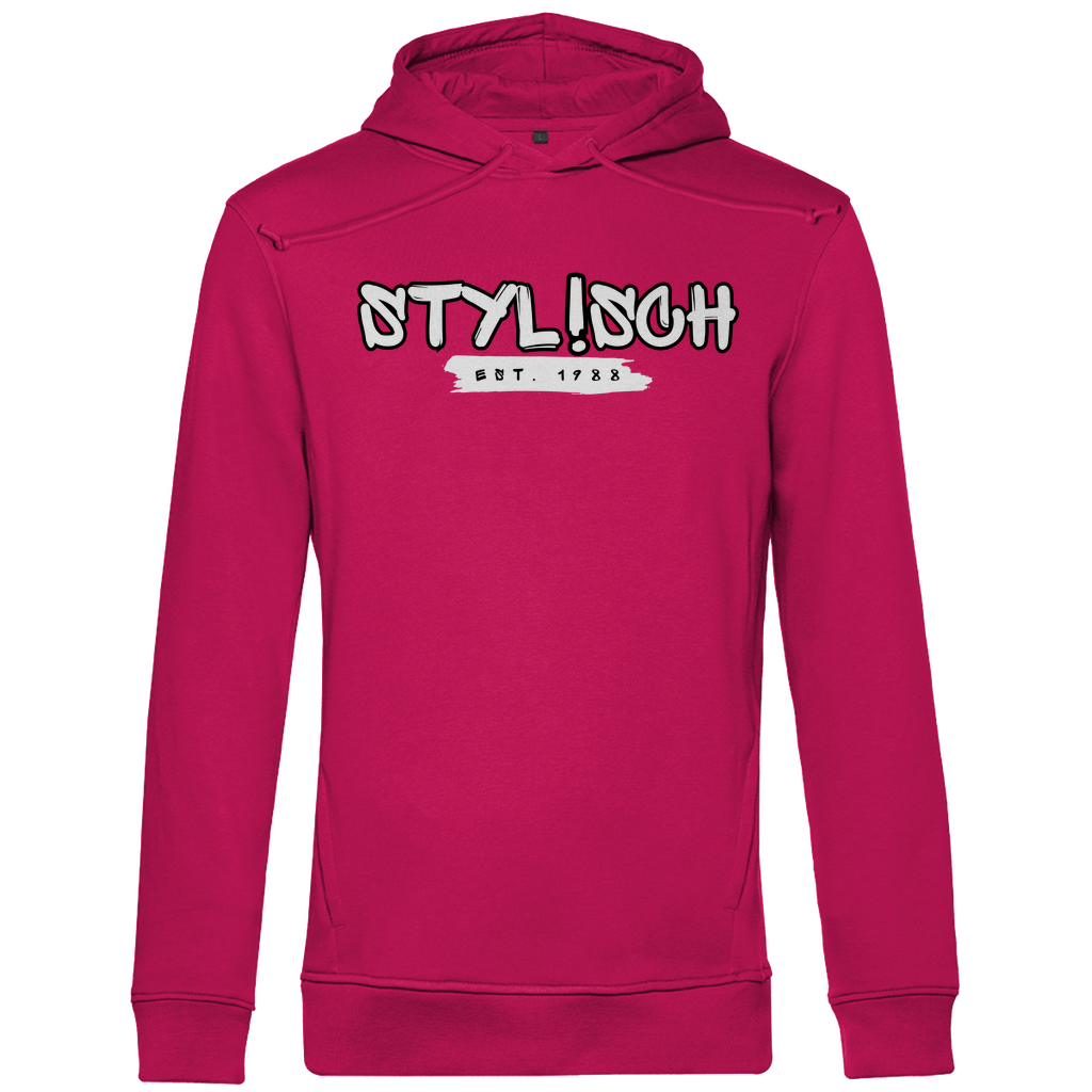 #002 STYLISCH, Herren Premium Bio Hoodie