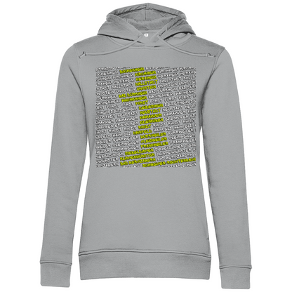 #002 Weinstraße, Damen Premium Bio Hoodie