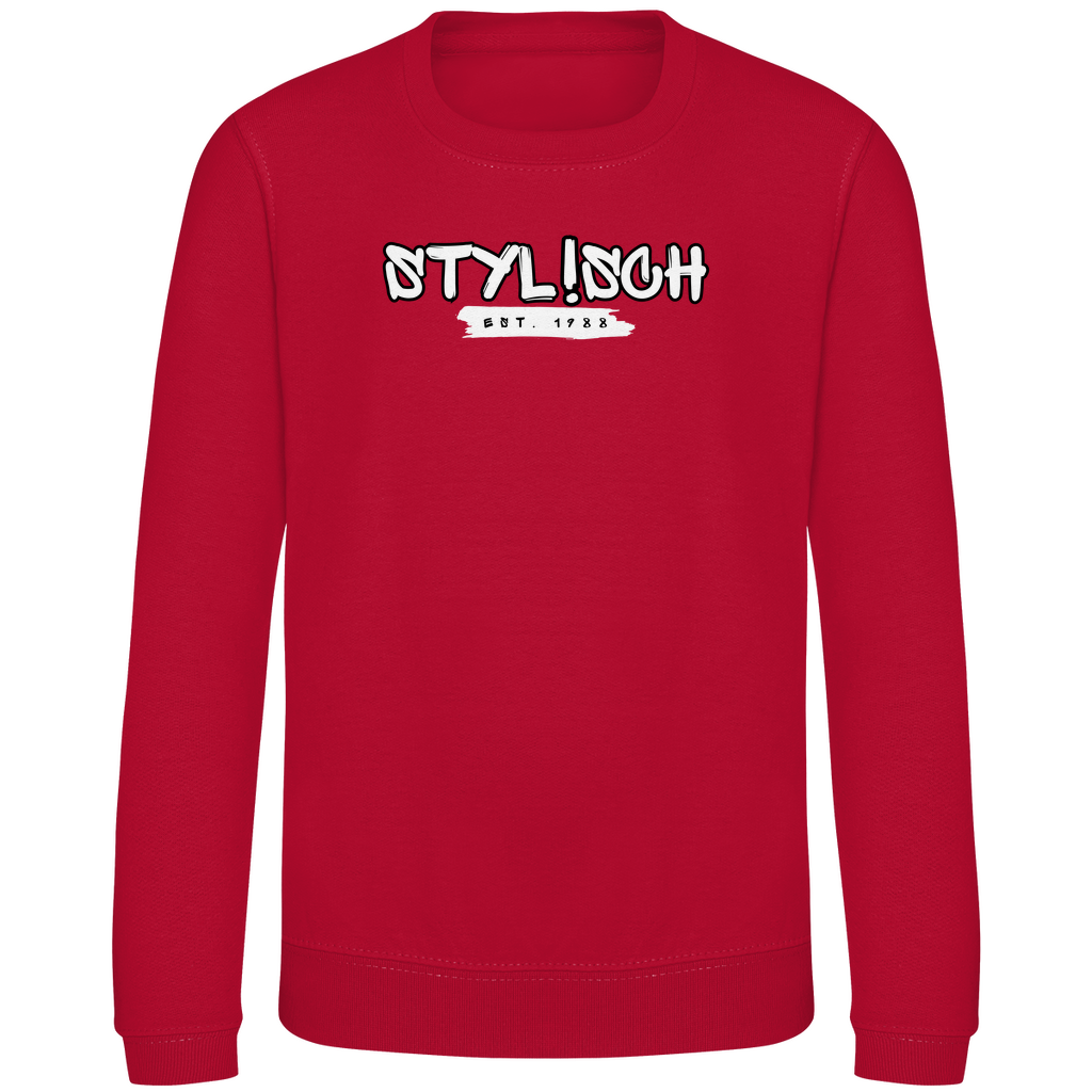 #002 STYLISCH, Kinder Premium Bio Sweatshirt