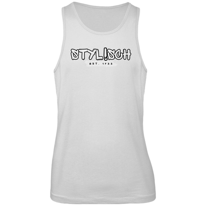 #002 STYLISCH, Herren Premium Bio Tank Top