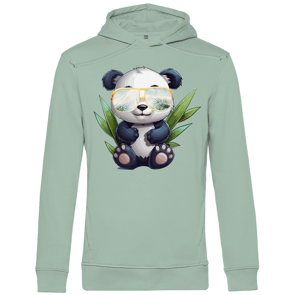 #001 Panda, Herren Premium Bio Hoodie