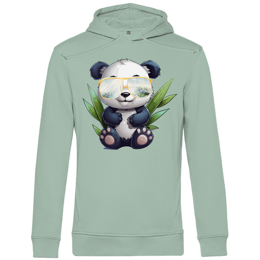 #001 Panda, Herren Premium Bio Hoodie