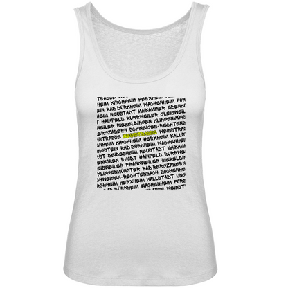 #001 Weinstraße, Damen Premium Organic Tank Top