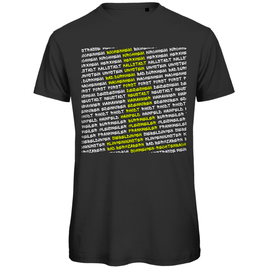 #002 Weinstraße, Herren Premium Bio T-Shirt