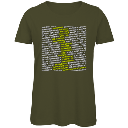 #002 Weinstraße, Damen Premium Bio T-Shirt