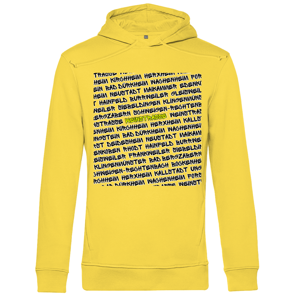 #001 Weinstraße, Herren Premium Bio Hoodie