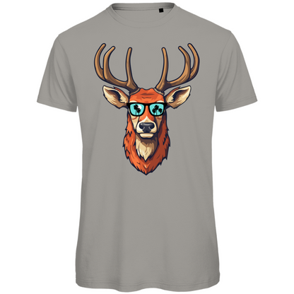 #001 Hirsch, Herren Premium Bio T-Shirt