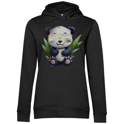 #001 Panda, Damen Premium Bio Hoodie