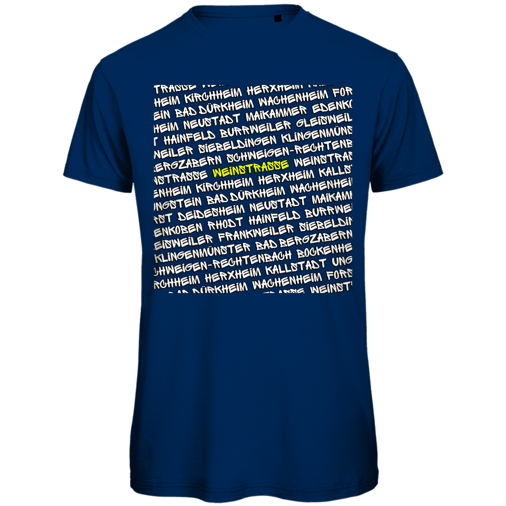 #001 Weinstraße, Herren Premium Bio T-Shirt