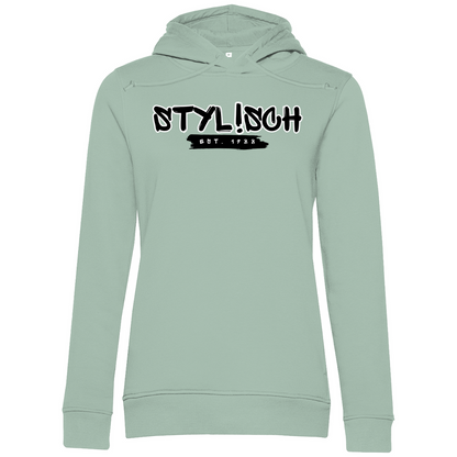 #001 STYLISCH, Damen Premium Bio Hoodie