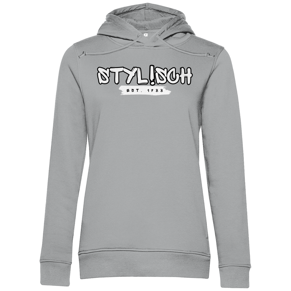#002 STYLISCH, Damen Premium Bio Hoodie