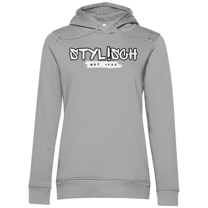 #002 STYLISCH, Damen Premium Bio Hoodie