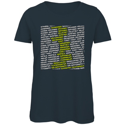 #002 Weinstraße, Damen Premium Bio T-Shirt