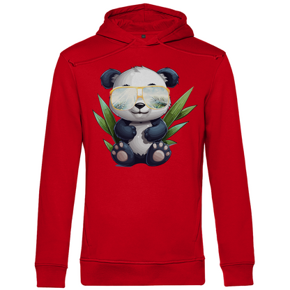 #001 Panda, Herren Premium Bio Hoodie