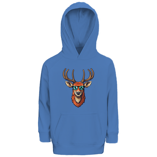 #001 Hirsch, Kinder Premium Bio Hoodie