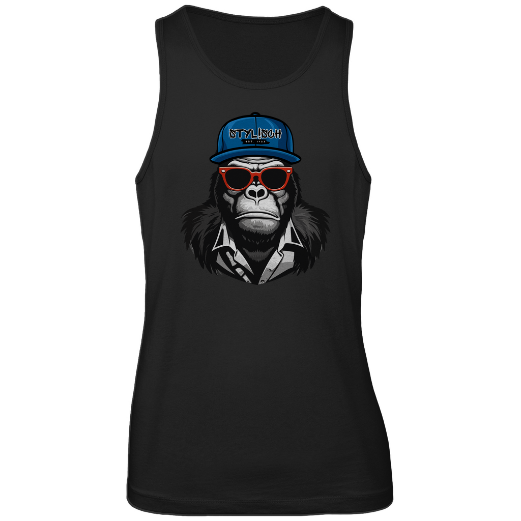 #001 Affe, Herren Premium Tank Top
