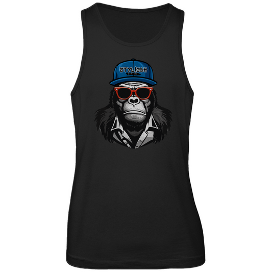 #001 Affe, Herren Premium Tank Top