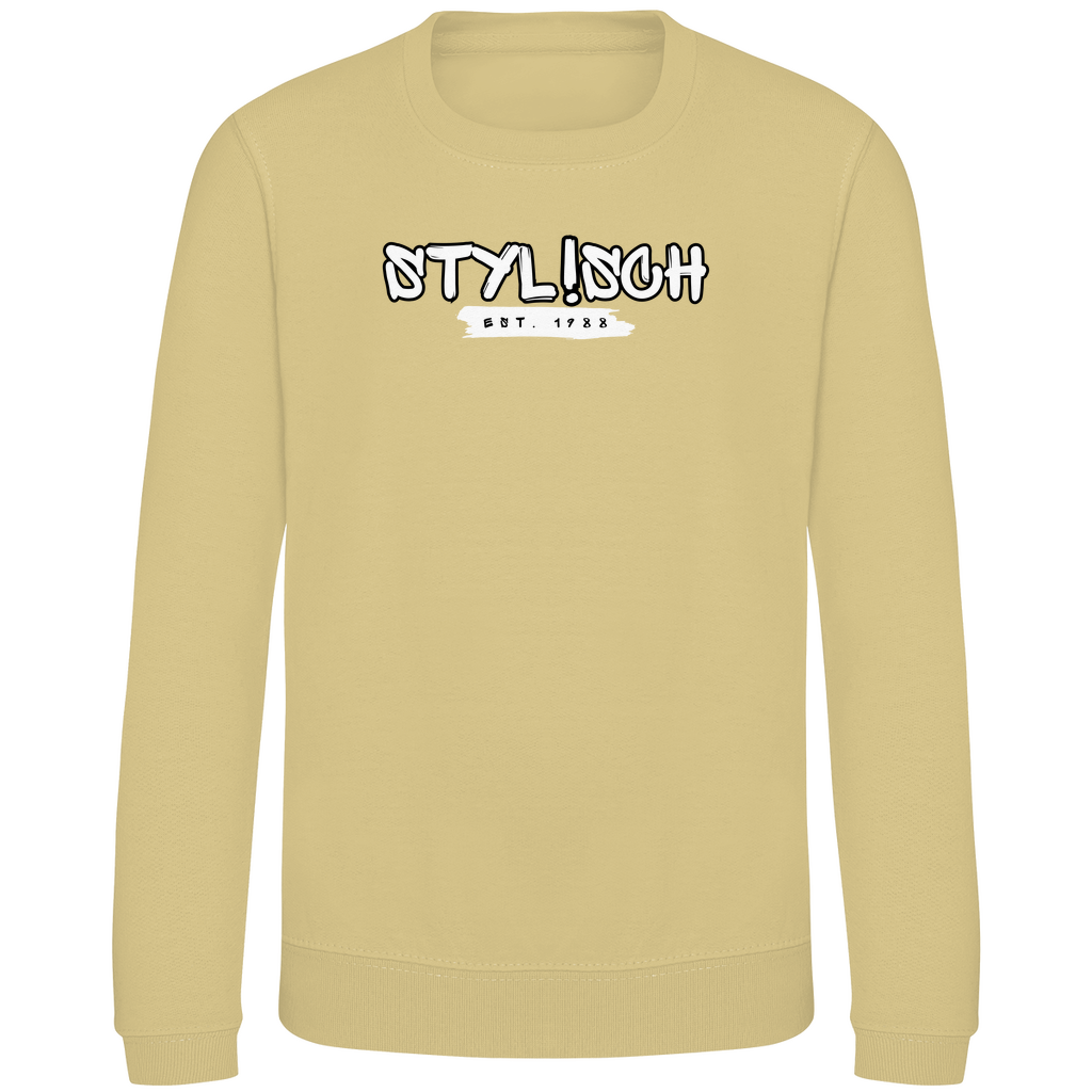 #002 STYLISCH, Kinder Premium Bio Sweatshirt
