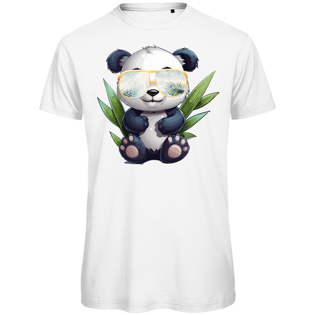 #001 Panda, Herren Premium Bio T-Shirt