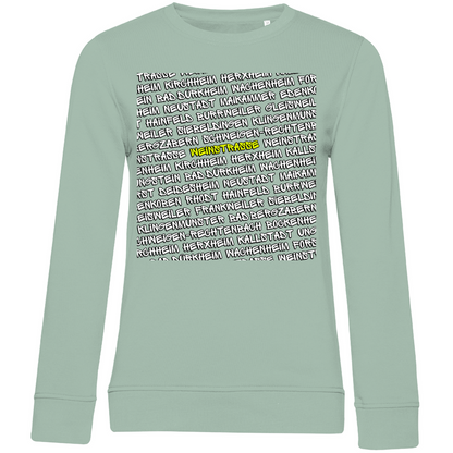 #001 Weinstraße, Damen Premium Bio Sweatshirt